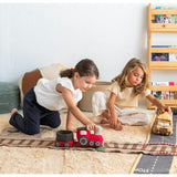 Ride & Roll Train Canvas Playmat Set