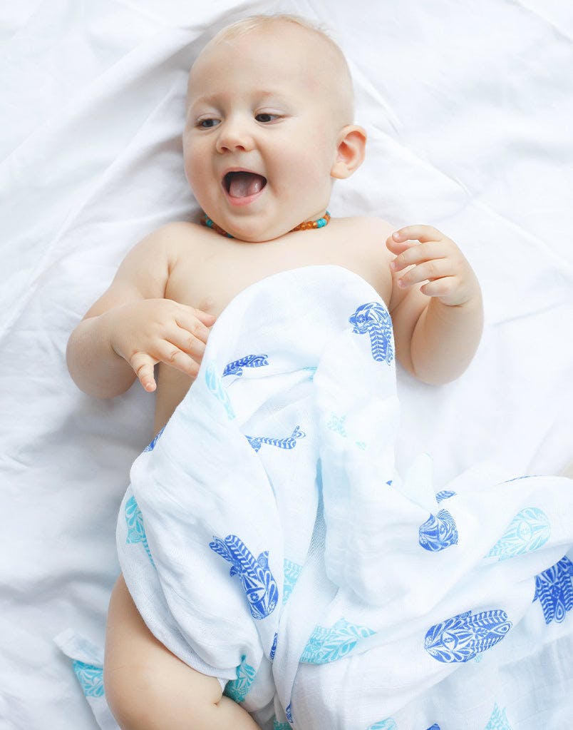 Organic Cotton Muslin Swaddle