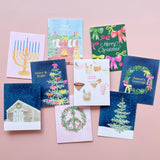 Whimsical Christmas Tree Greeting Card