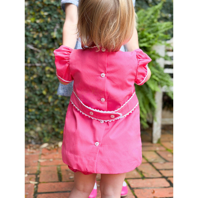 Lane Dress Set in Candy Bitty Dot