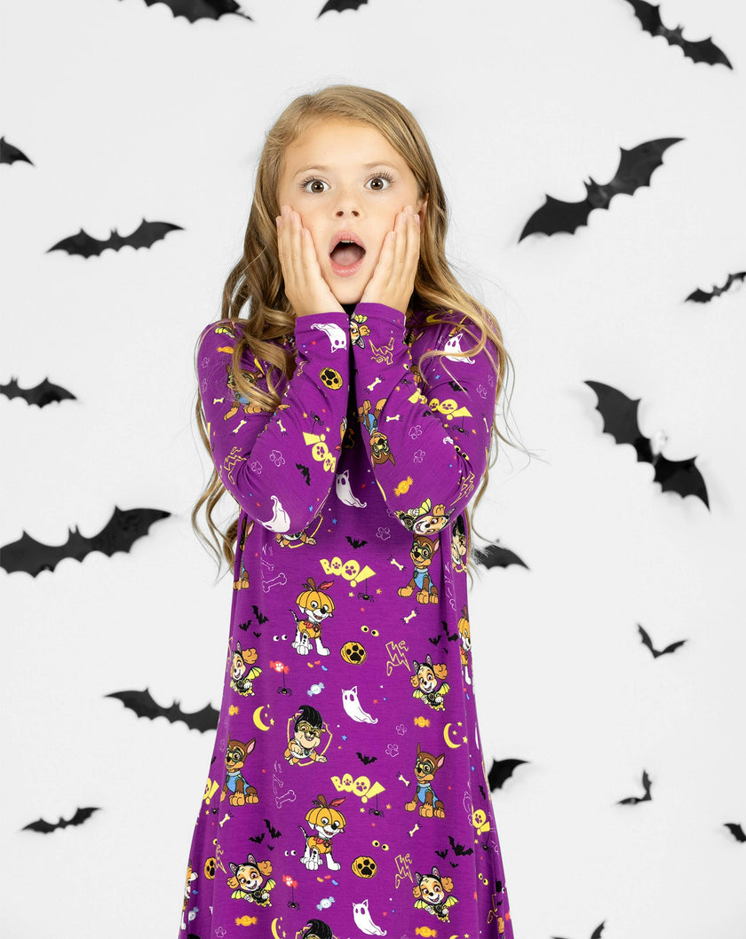 PAW Patrol: Halloween Bamboo Girls' Long Sleeve Dress