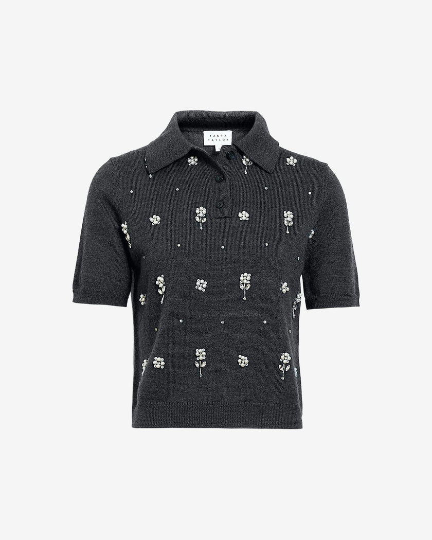 Camilla Embellished Knit Top