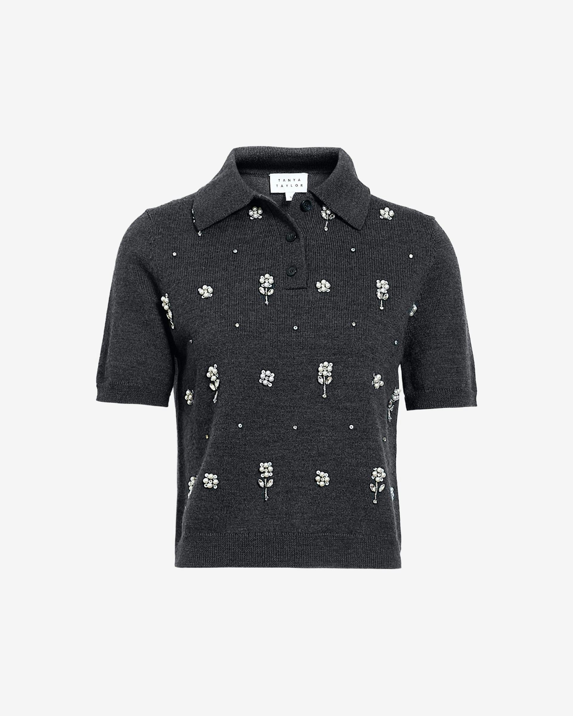 Camilla Embellished Knit Top