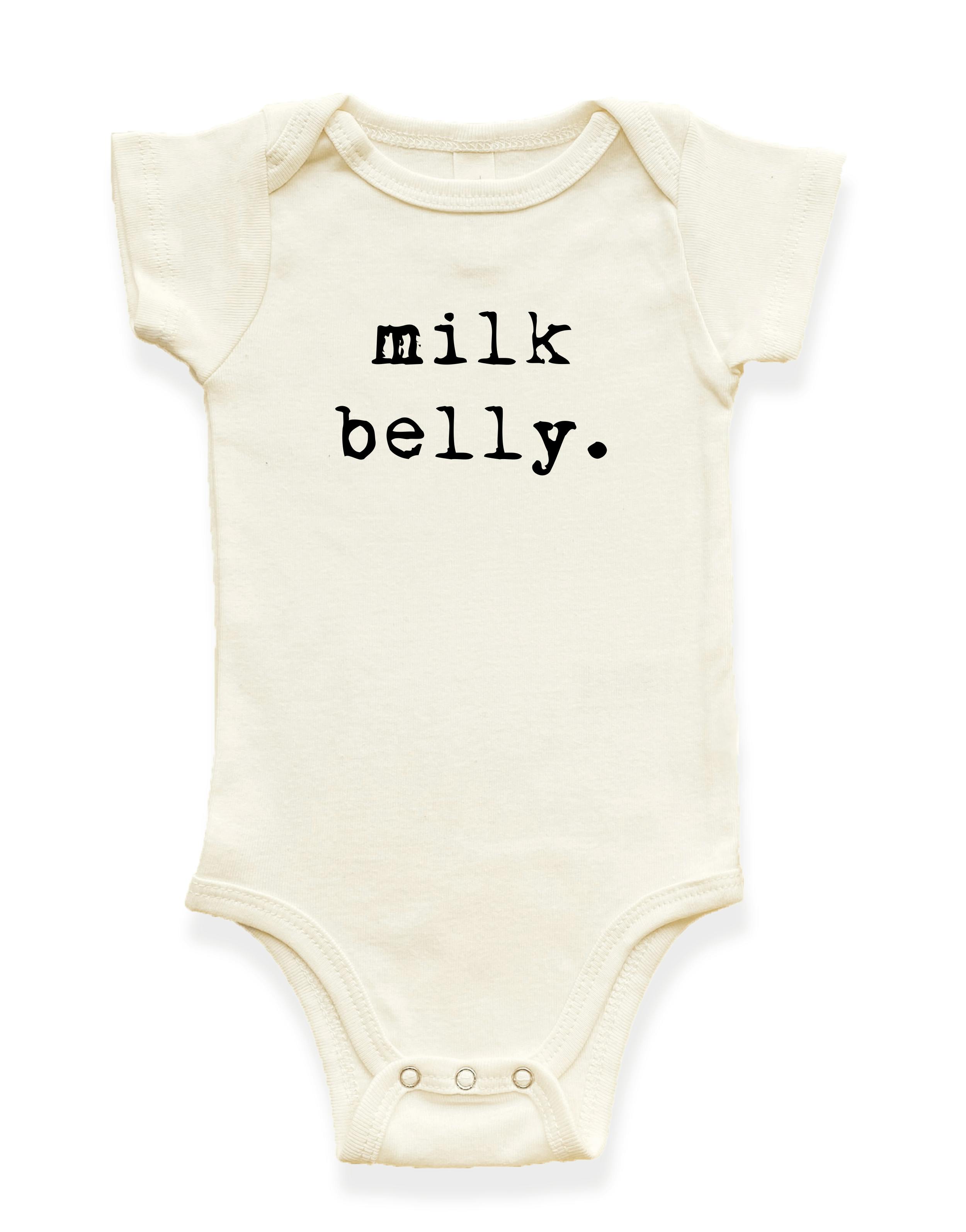 Milk Belly Organic Baby Bodysuit