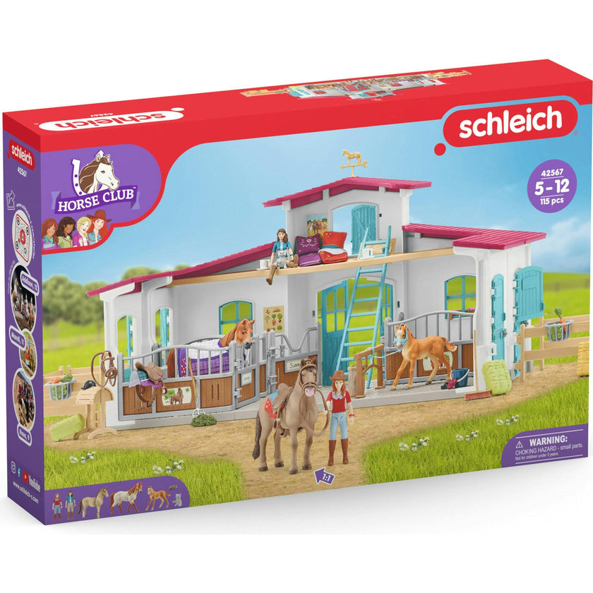 Schleich Club: Lakeside Riding Center - 115pc Playset