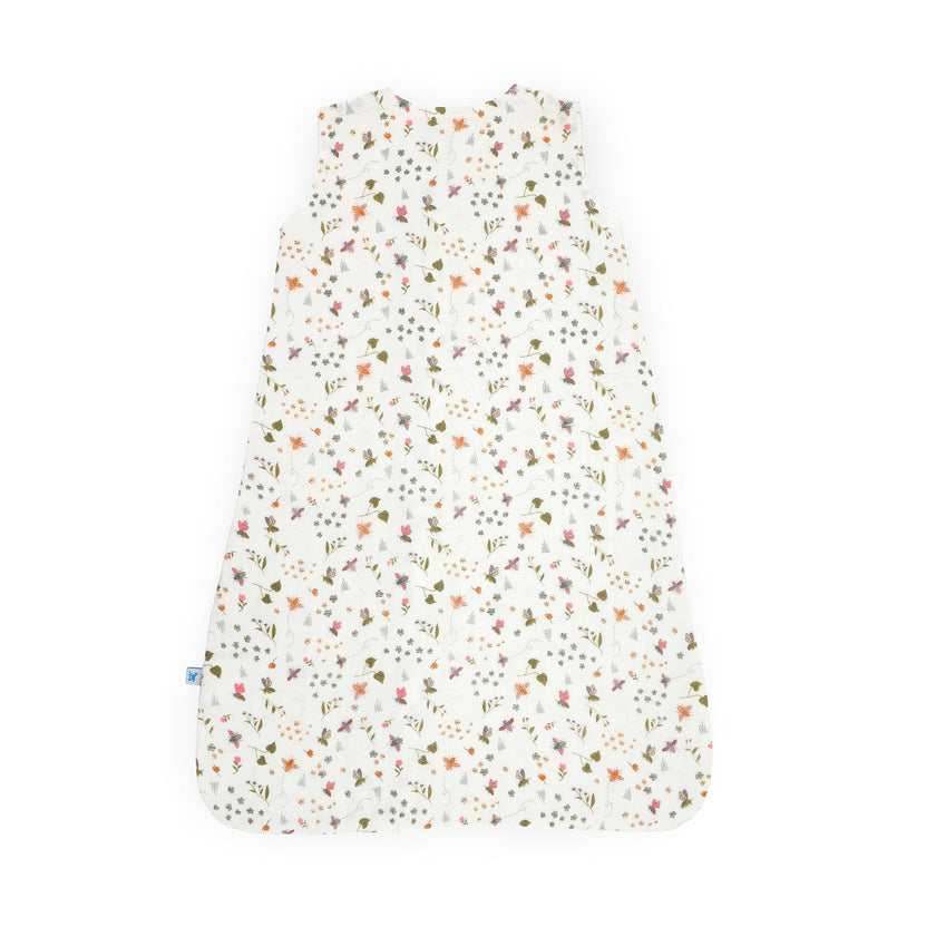 Cotton Muslin Sleep Bag - Garden Bees