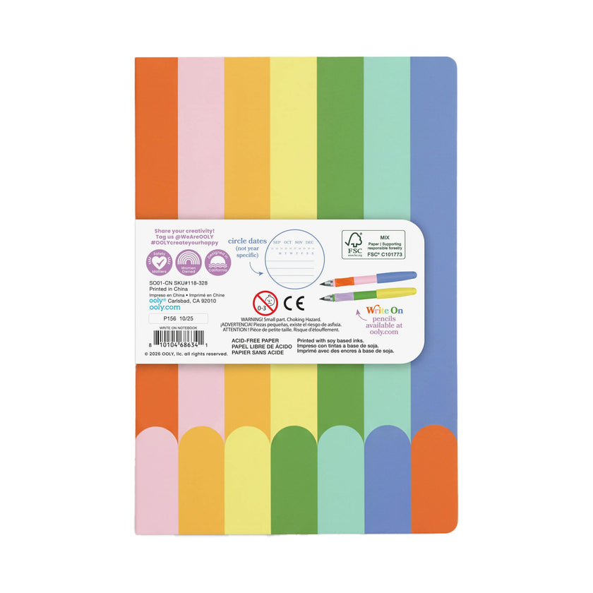 Write On Notebook - Calendar Journal - 120 Pages
