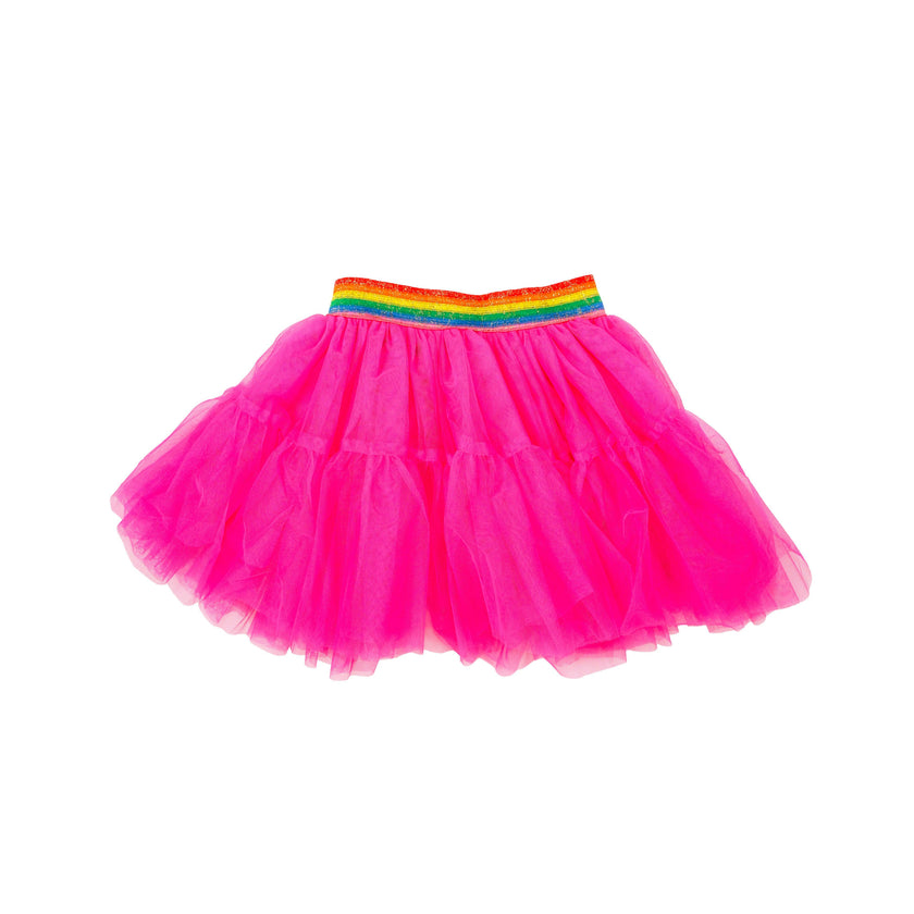 Jr Star Adult Short Pink Glow Skirt