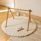 Soft-Padded Reversible Round Playmat