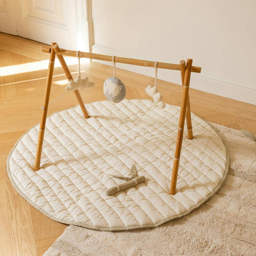Soft-Padded Reversible Round Playmat