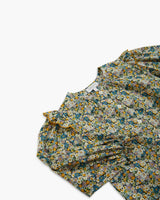 Sacha Blouse Blue Green Liberty