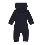 Navy Hooded All In One Jumpsuit