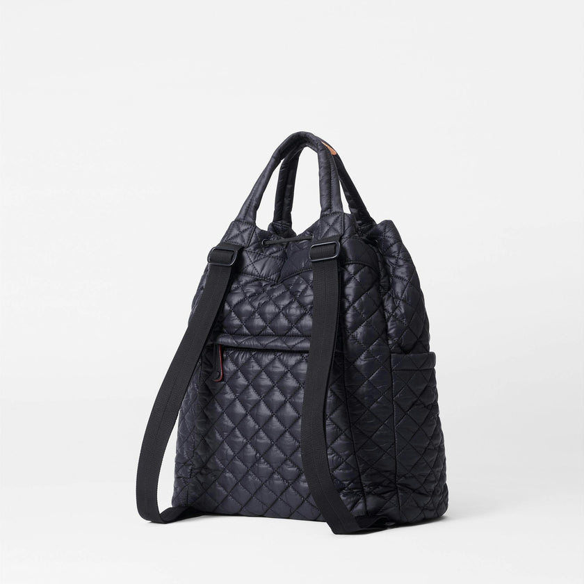 Black Metro Convertible Backpack