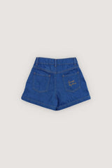 Tulip Short Blue Denim