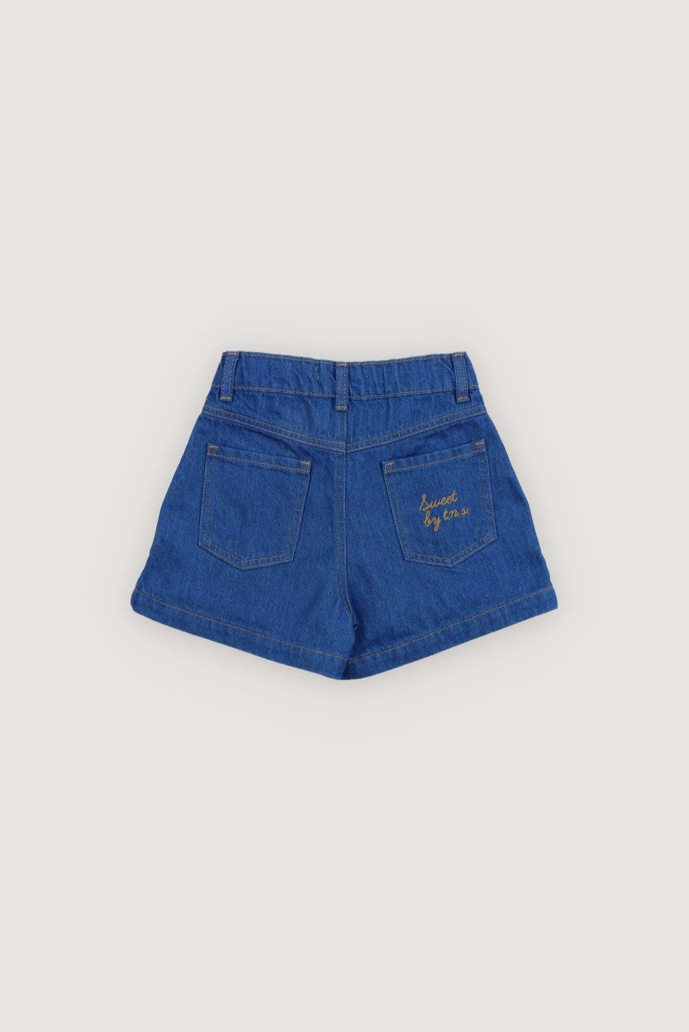 Tulip Short Blue Denim