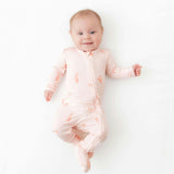 Ballerina Zippered Footie
