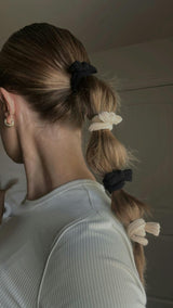 BOW SLICK BACK PONYTAILS (PACK OF 3)
