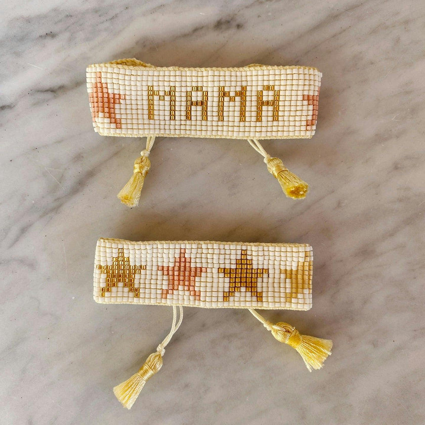 MAMA Stars Beaded Bracelet