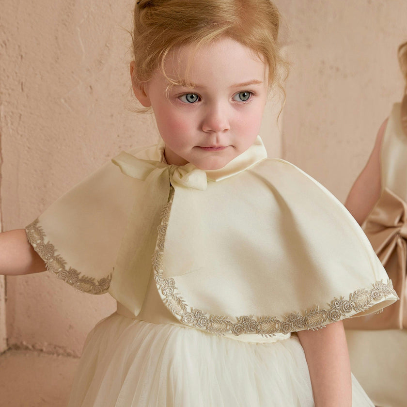 Cream Mirelda Blossom Gown