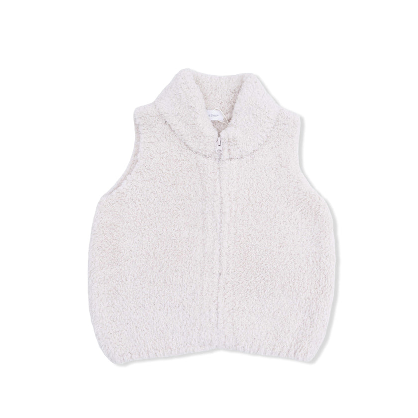 Chenille - Natural Vest