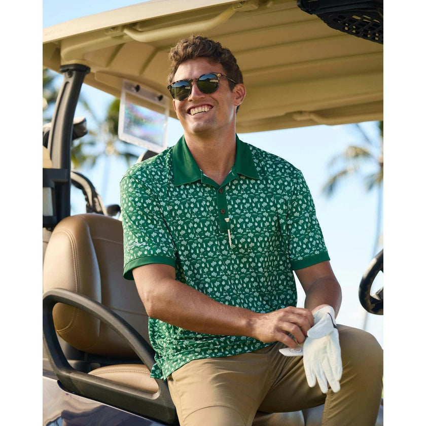 The Green Placket - Golf Shirt