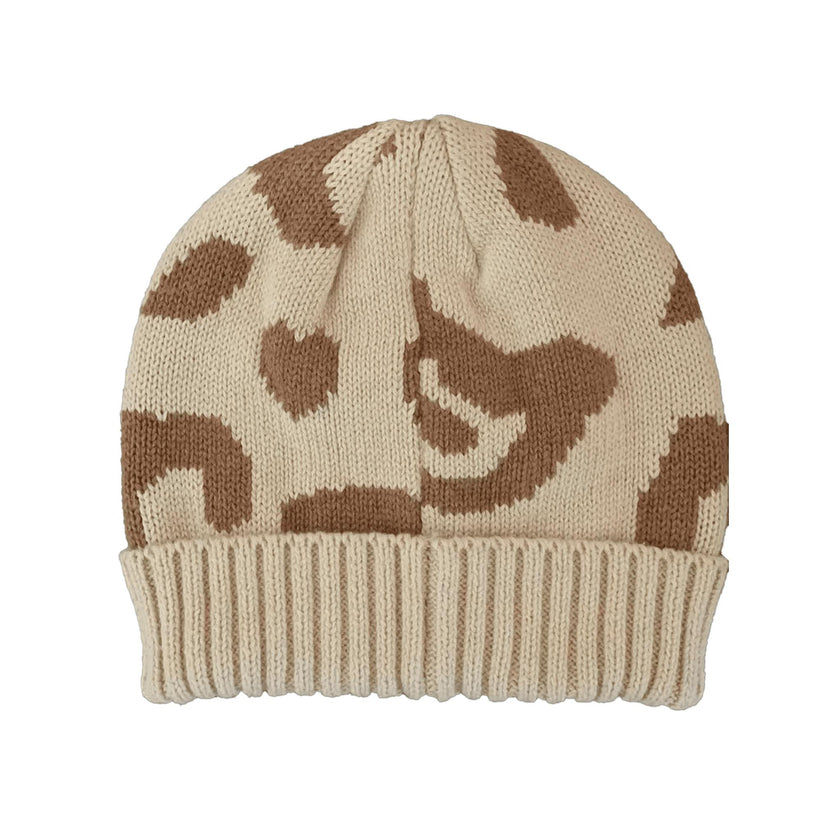 Ollie Jacquard Beanie Hat