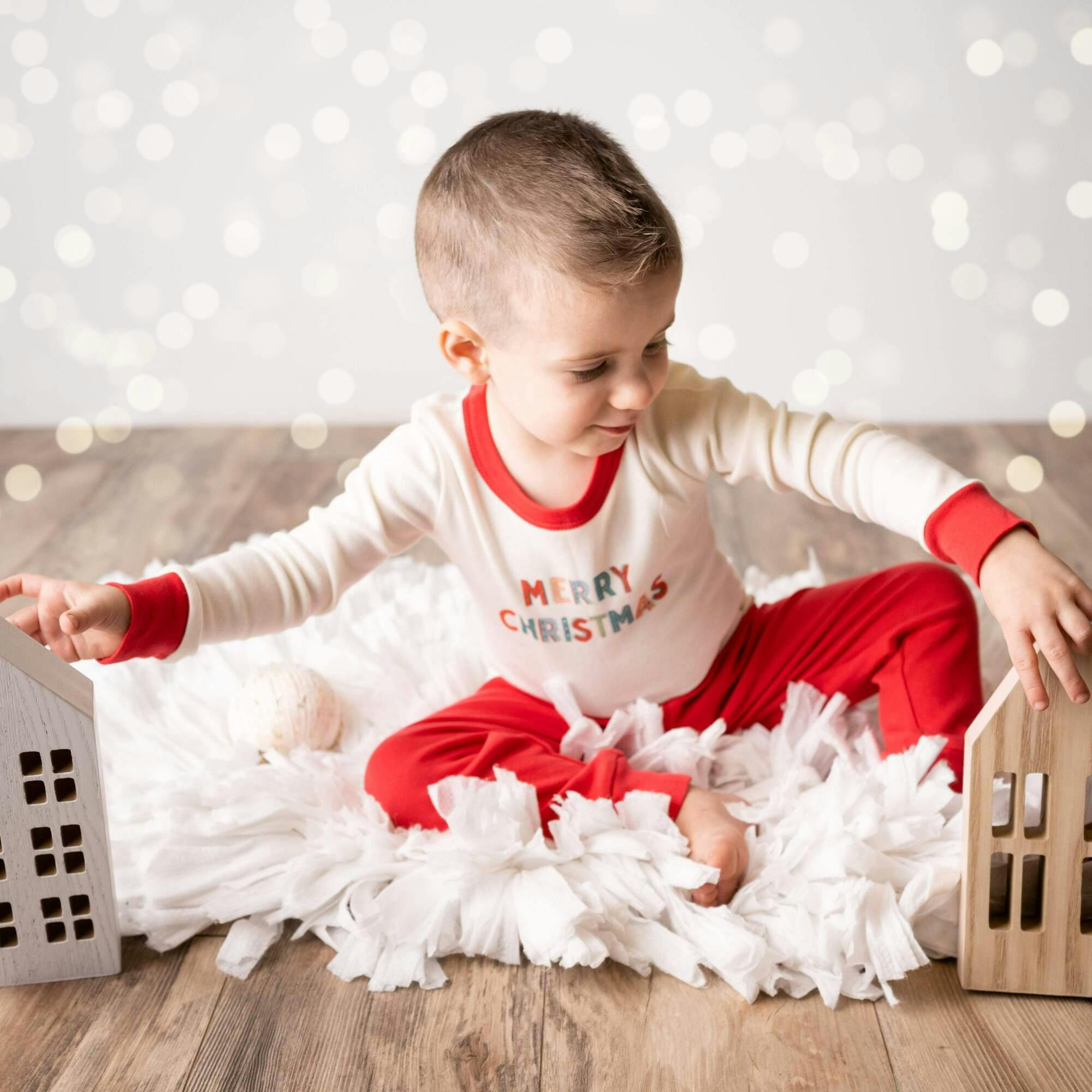 pajamas | merry christmas  green