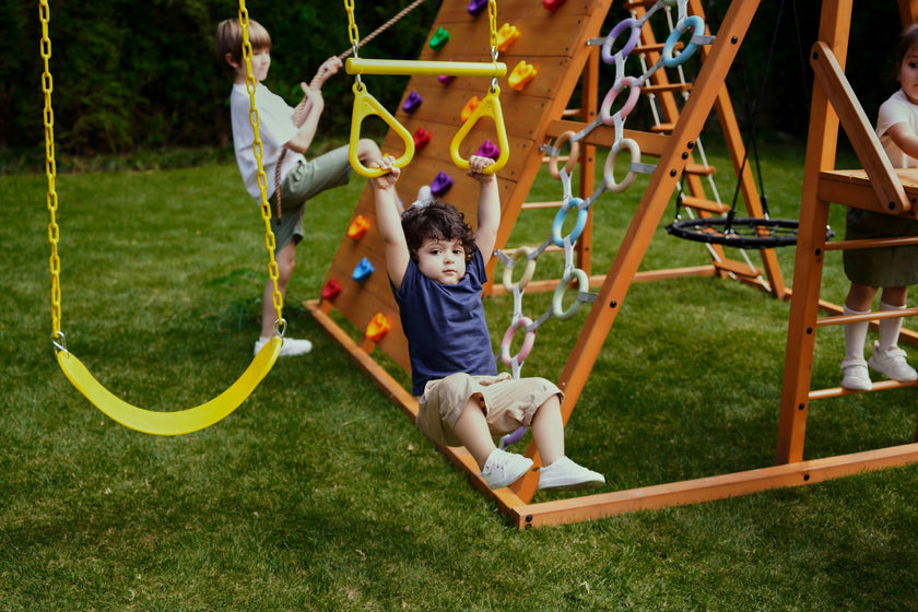 Sycamore Jumbo | Outdoor Sensory Swing Set & Jungle Gym