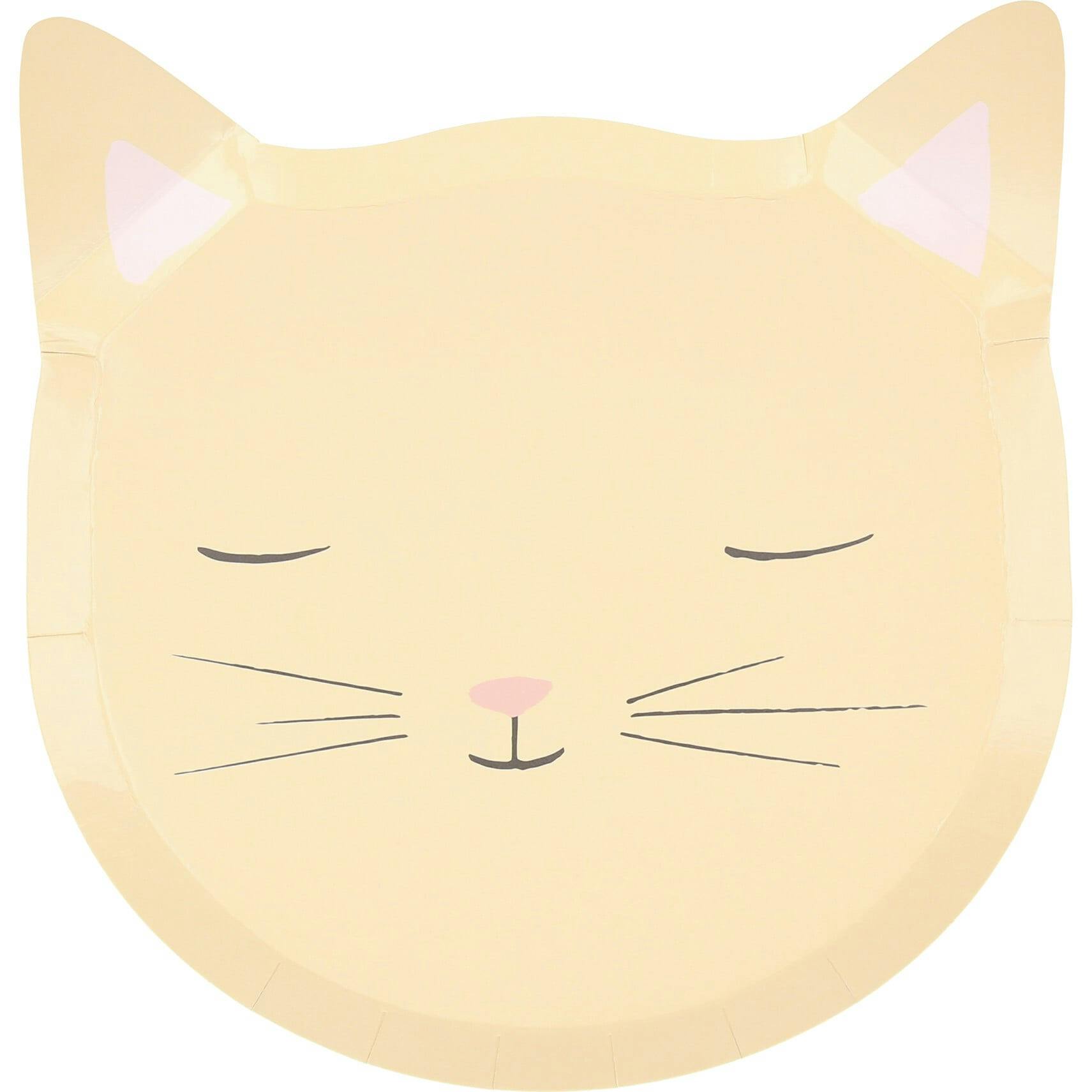 Cute Kitten Plates