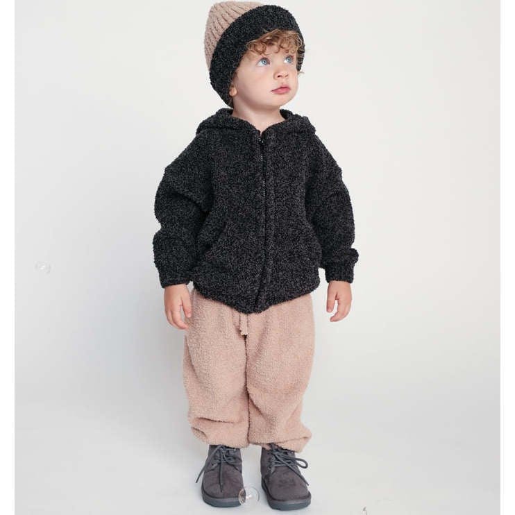 Baby Fuzzy Zip-Up Hoodie
