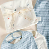 Layette Gift Set - Nautical and Waves