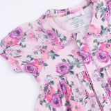 Rose Abundance - Betty Dress Puff Sleeve with Bloomer