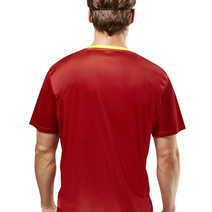 Men's DC Comics Ben Cooper Flash T-Shirt and Half Mask