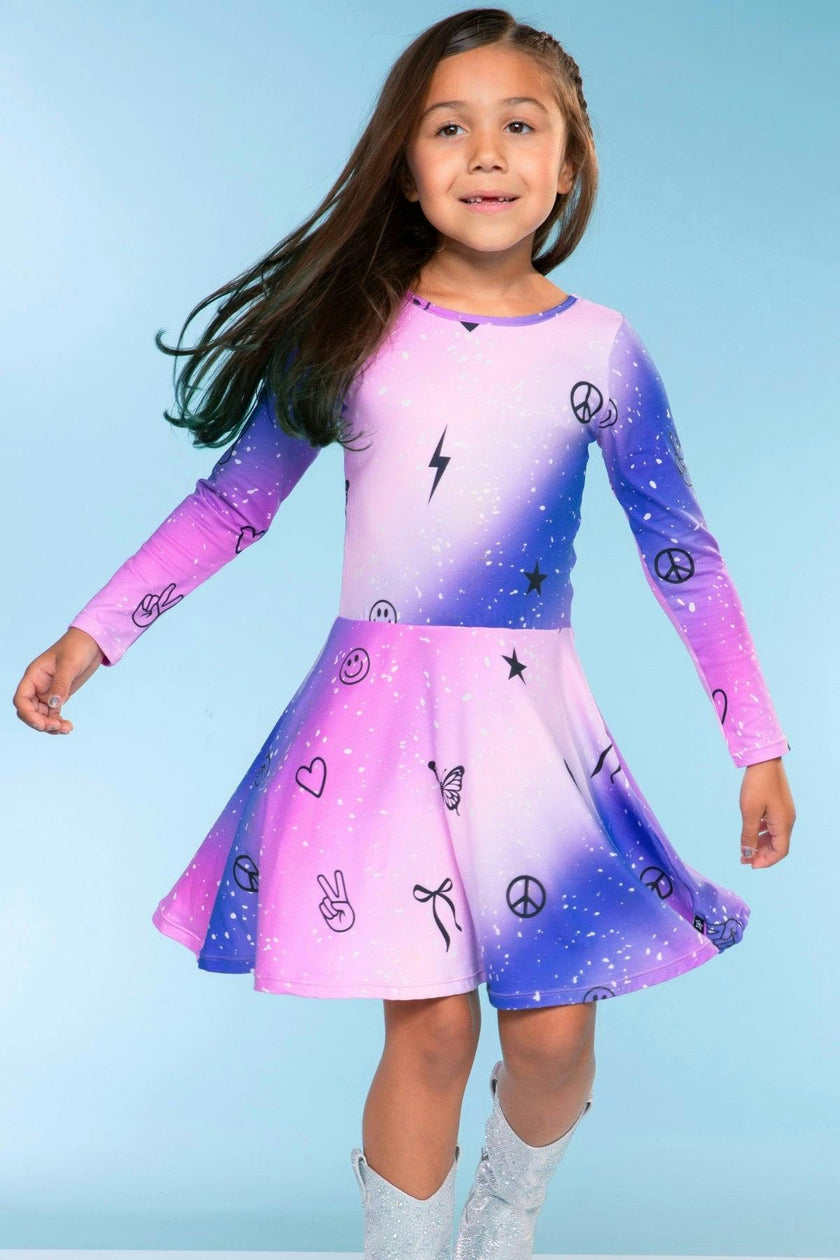 Simply Soft Long Sleeve Skater Dress