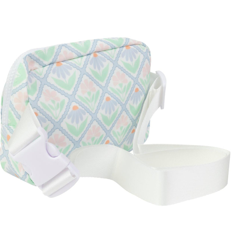 The Crossover Belt Bag in Pastel Floral