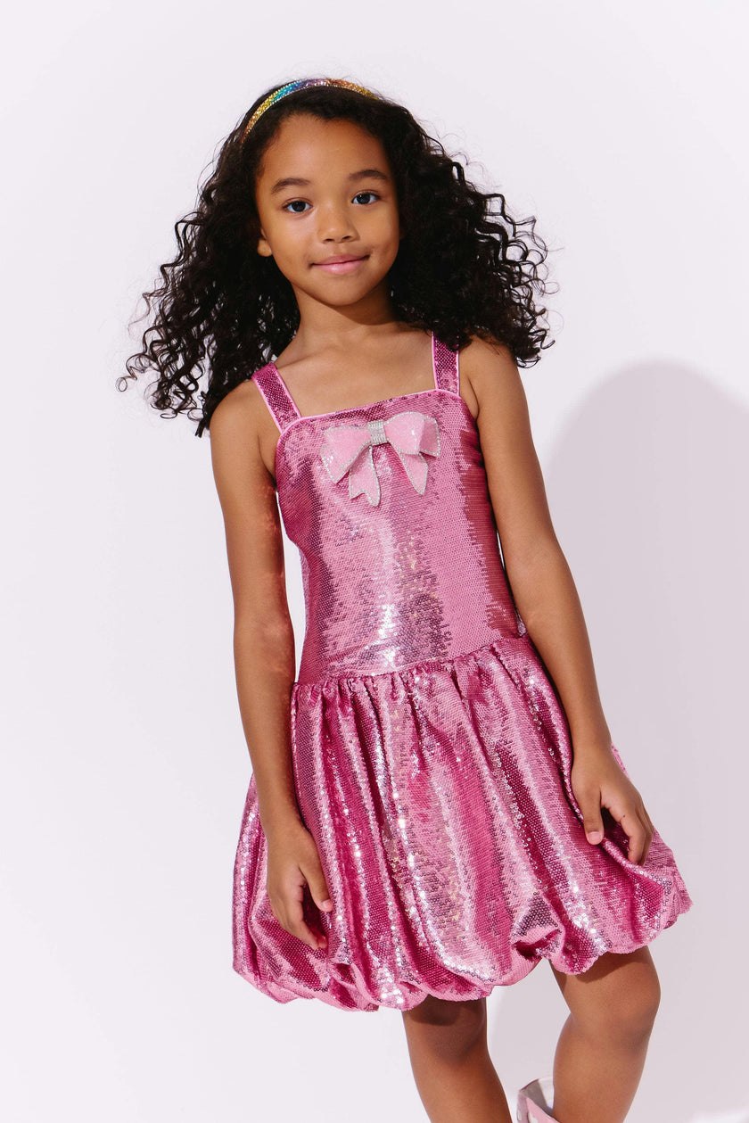 Rose Bow Bubble Dress