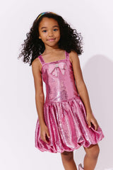 Rose Bow Bubble Dress