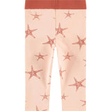 All-Over Graphic Print Contrast Waistband Leggings