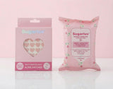 Rosewater Facial Wipes and Rhinestone Heart Acne Patches Duo