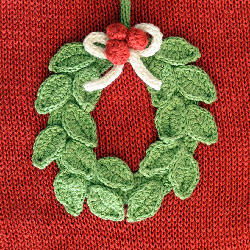 Wreath Stocking