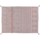 Tribu Washable Rug, Pink