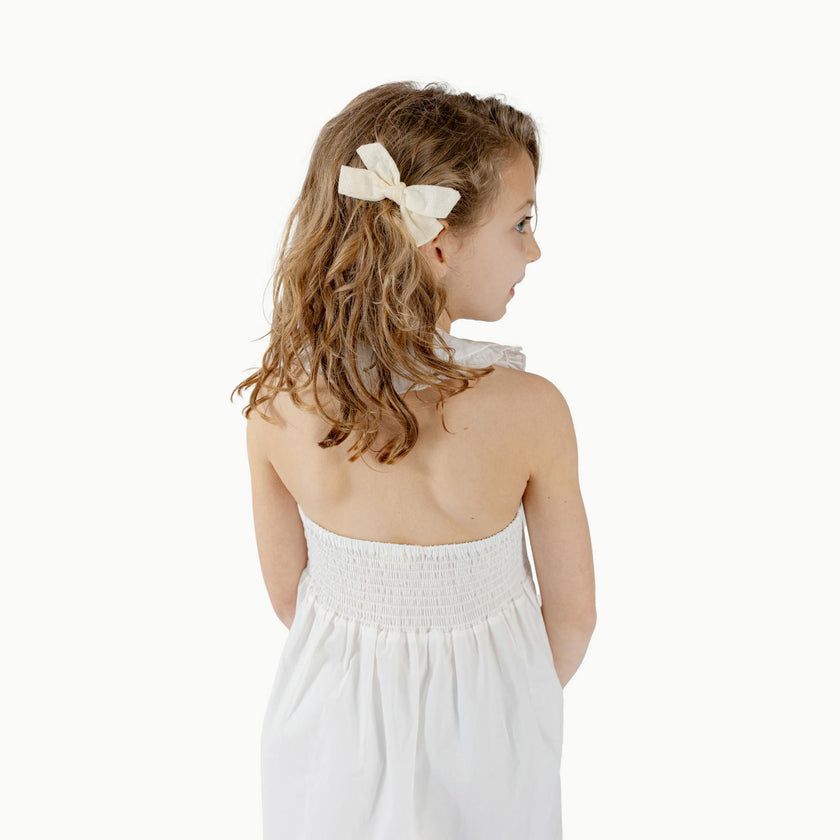 Picnic Dress in White