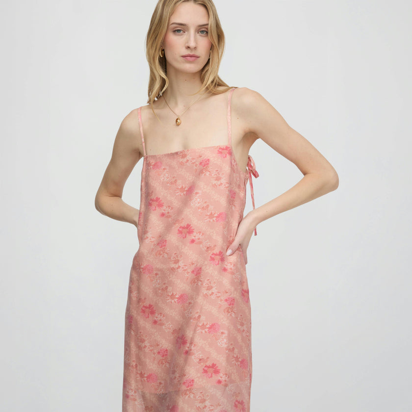 The Erini Dress - Pressed Flowers