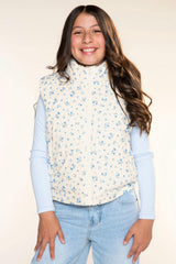 Relaxed Cuorduroy Puffer Vest