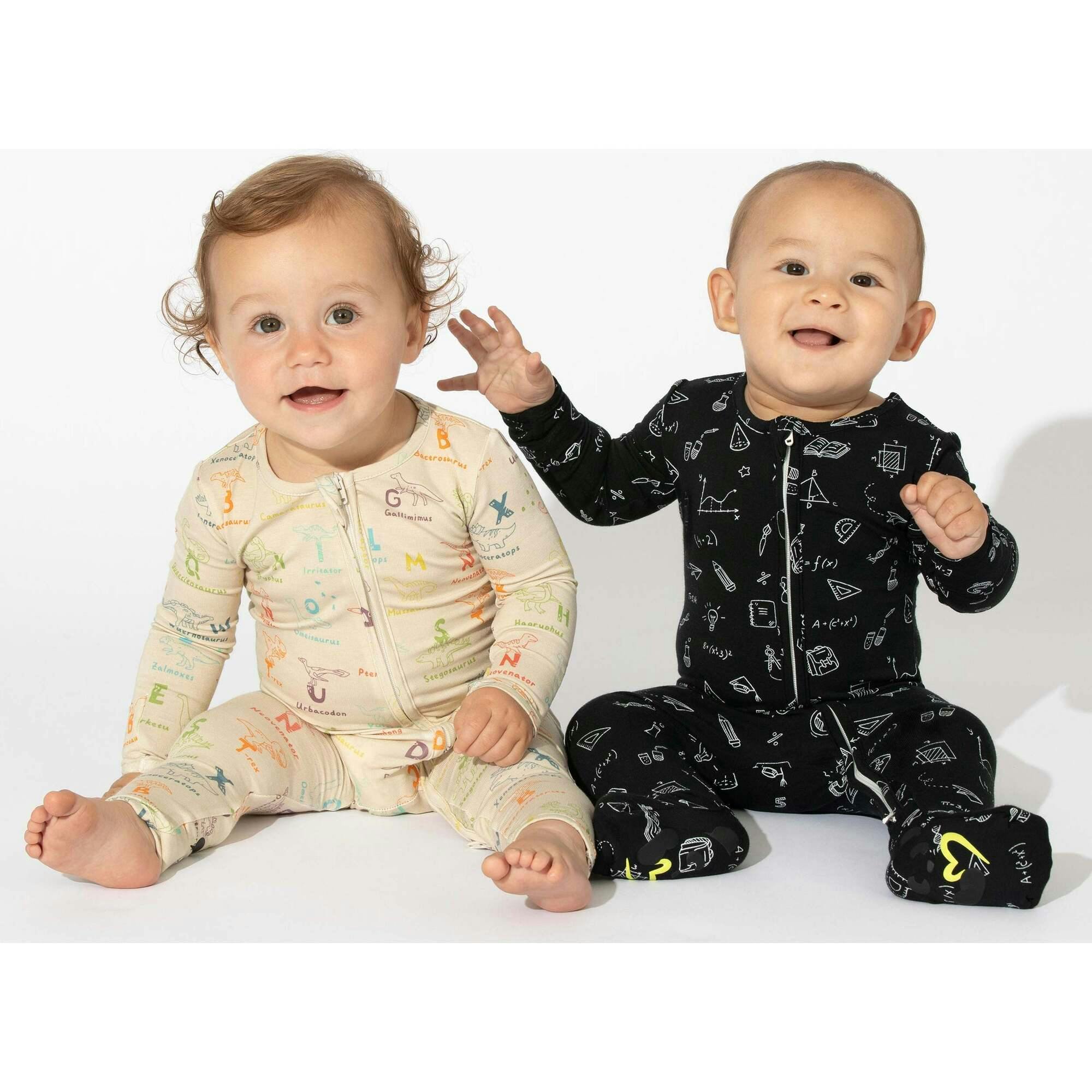 Dino ABC Bamboo Convertible Footie