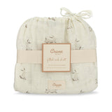 Avery Bunny Organic Cotton Fitted Crib Sheet