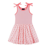 Girls Bubble Dress | Watermelon Rainbow Print