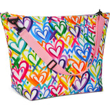 COREY PAIGE HEARTS WEEKENDER BAG