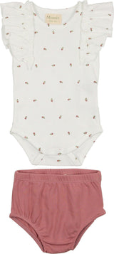Ruffle Onesie & Bloomers Set