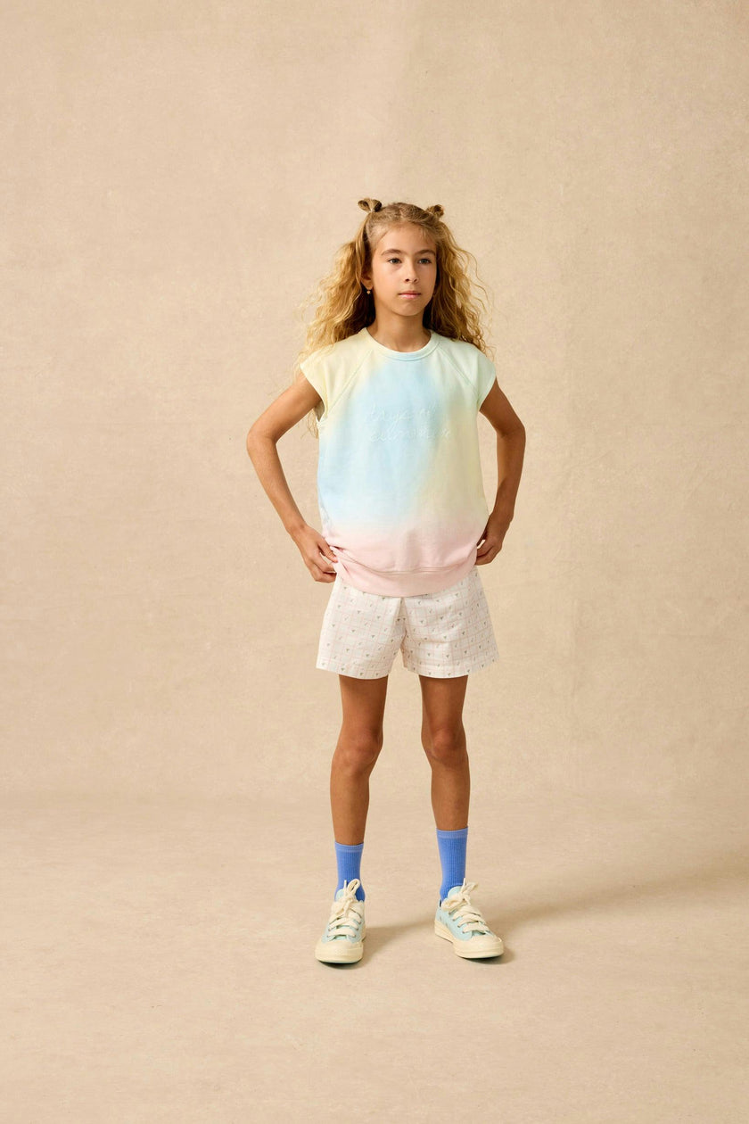 Organic Brooklyn Tank in Rainbow Sherbet